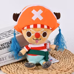 One Piece Plush Figure Chopper x Buggy 20 cm