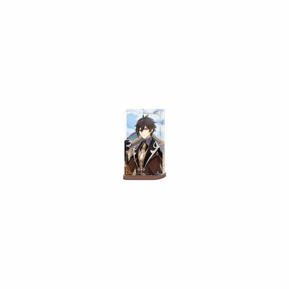 Genshin Impact Acryl Ornament with Glitter: Zhongli 11 cm   