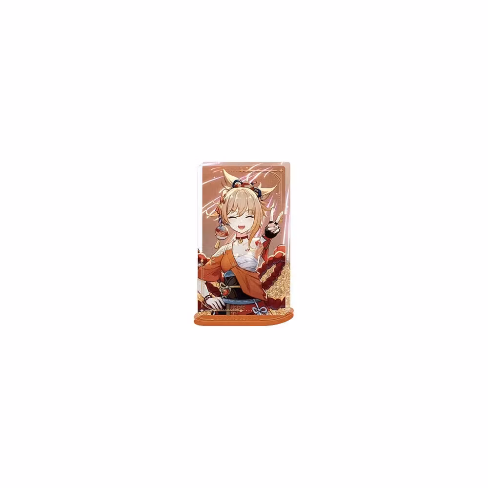 Genshin Impact Acryl Ornament with Glitter: Yoimiya 11 cm   