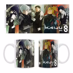 Kaiju No. 8 Ceramic Mug Mina, Reno, Kafka, Kikoru, Hoshina