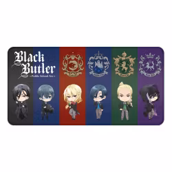 Black Butler XXL Mousepad Chibi & Emblem