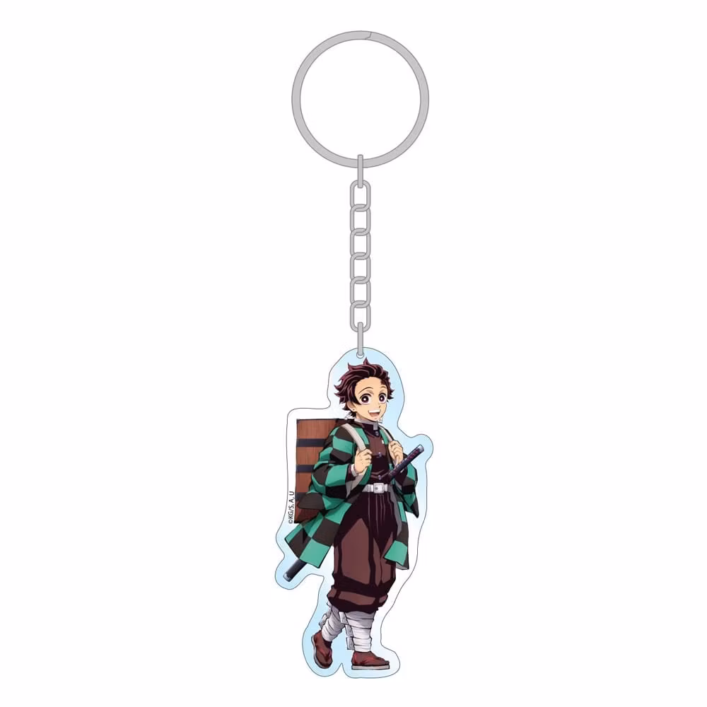 Demon Slayer: Kimetsu no Yaiba Acrylic Keychain Tanjiro Holographic 8 cm