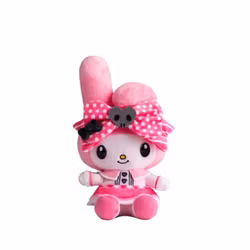 Sanrio Plush Figure My Melody Pink Black Party Anniversary Edition M 17 cm