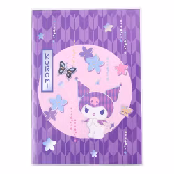 Sanrio Notebook Kuromi Japanese Holographic Checkered