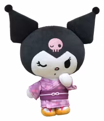 Sanrio  Plush Figure Kuromi Kimono Version 22 cm