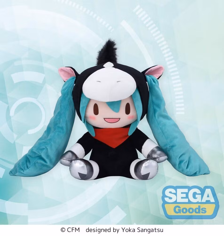 Character Vocal Series 01: Hatsune Miku Fuwa Petit Plush Figure Hatsune Miku Horse 2026 LL 40 cm
