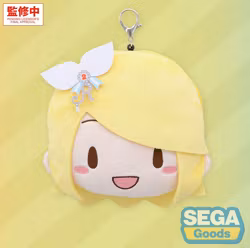 Hatsune Miku: Coloful Stage! Plush Keychain Kagamine Rin Stage Sekai 15 cm