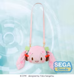 Character Vocal Series 01: Hatsune Miku fuwa petit Shoulder Bag Sakura Miku Face (M)