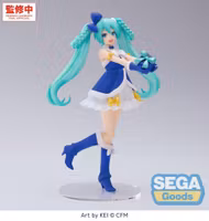 Character Vocal Series 01: Hatsune Miku High Premium PVC Figure Hatsune Miku Sapphire Christmas Ver. 21 cm