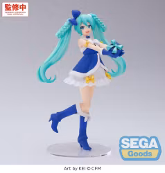 Character Vocal Series 01: Hatsune Miku High Premium PVC Figure Hatsune Miku Sapphire Christmas Ver. 21 cm