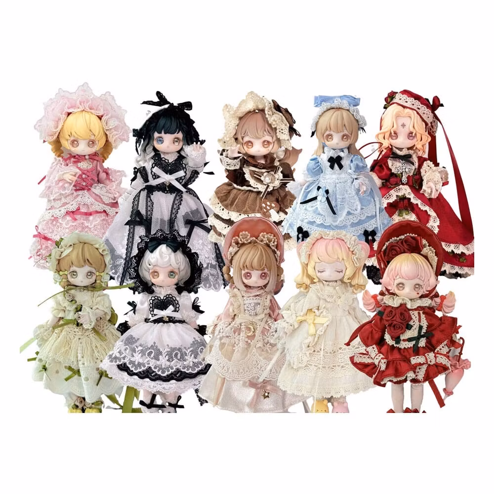 Original Character Trading Figures 8-Pack Vintage Treasures - Antique Gift Box 18 cm 