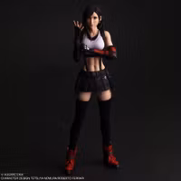 Final Fantasy VII Rebirth Play Arts Shin Action Figure Tifa Lockhart 25 cm