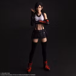 Final Fantasy VII Rebirth Play Arts Shin Action Figure Tifa Lockhart 25 cm