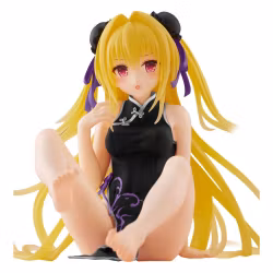 To Love-Ru Darkness PVC Statue Desktop Cute Figure Golden Darkness  (China Dress Ver.) Renewal 13 cm