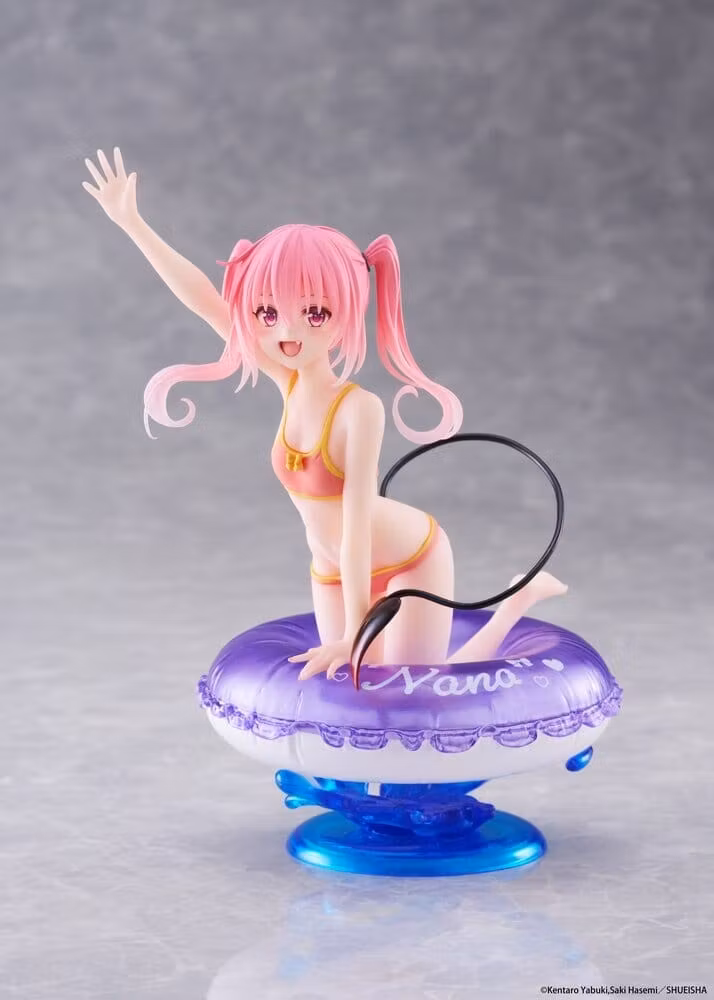 To Love-Ru Darkness Aqua Float Girls PVC Figure Nana 10 cm