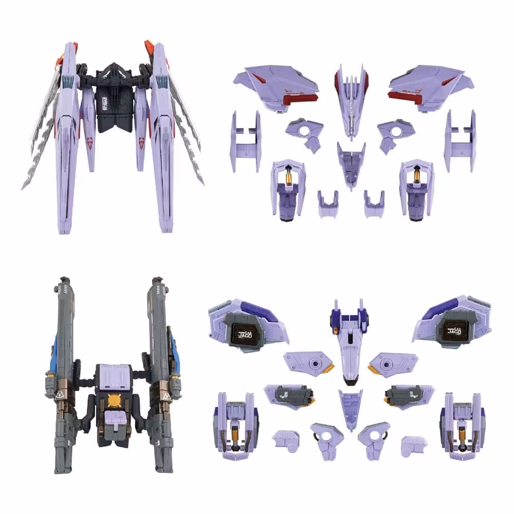 Zoids Model Kit Accesoory Set AM-Z01CP Berserk Fury Sturm & Jagd Unit