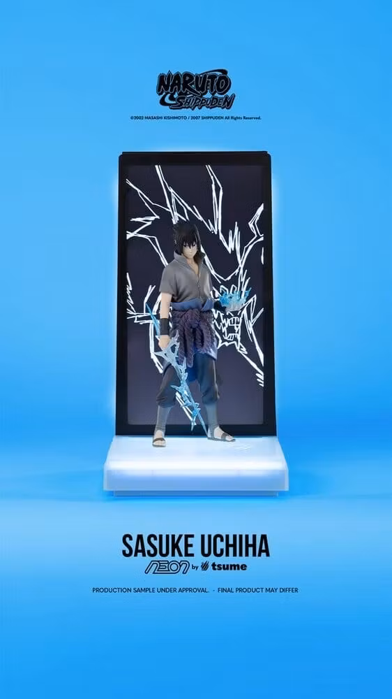 Naruto Neon Figure 1/9 Sasuke Uchiha 25 cm
