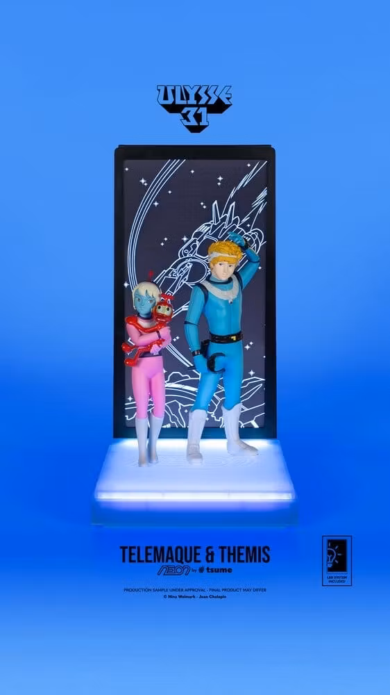 Ulysse 31 Neon Figure 1/9 Telemachus & Themis 20 cm
