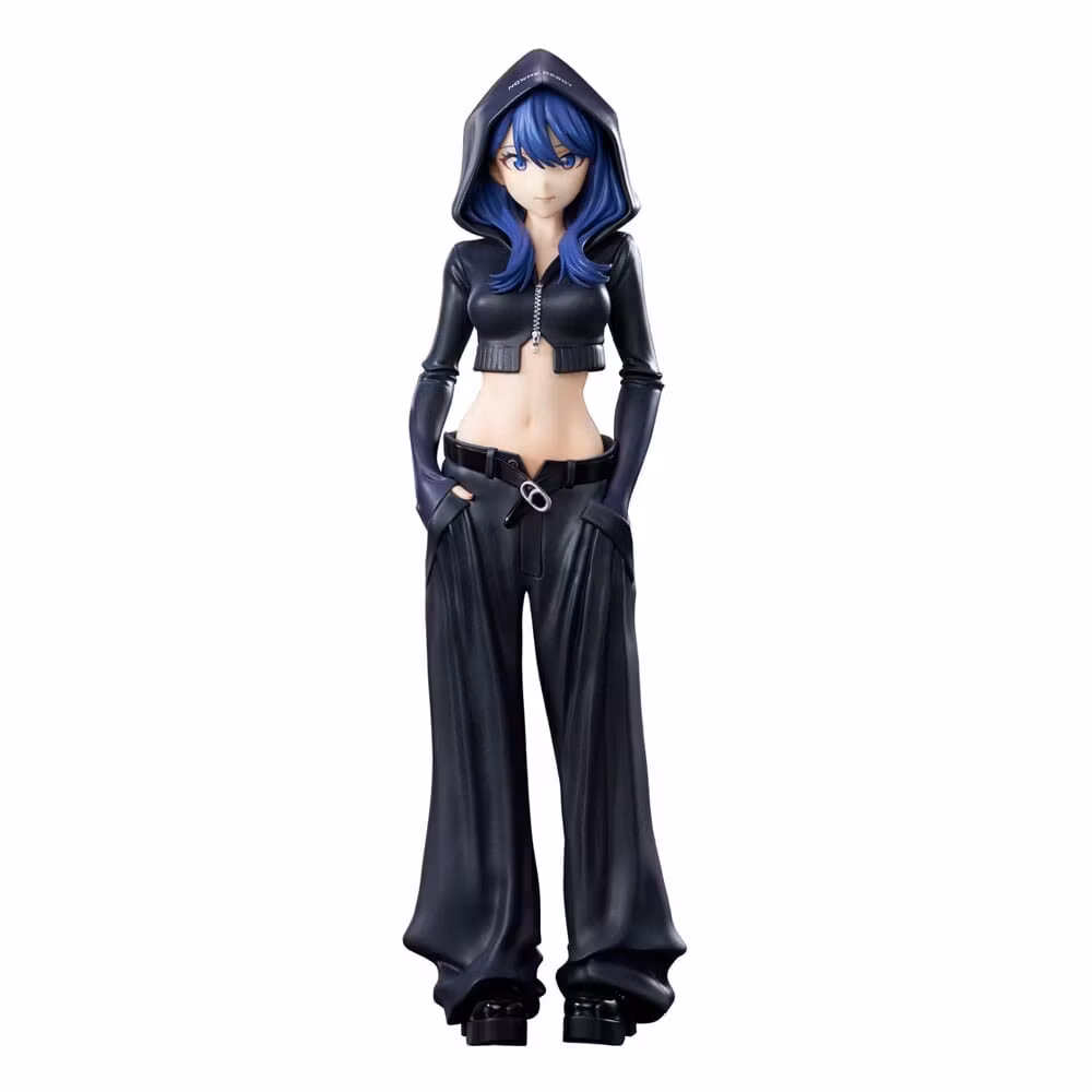 Gridman Universe Zozo Black Collection Statue PVC Rikka Takarada 24 cm