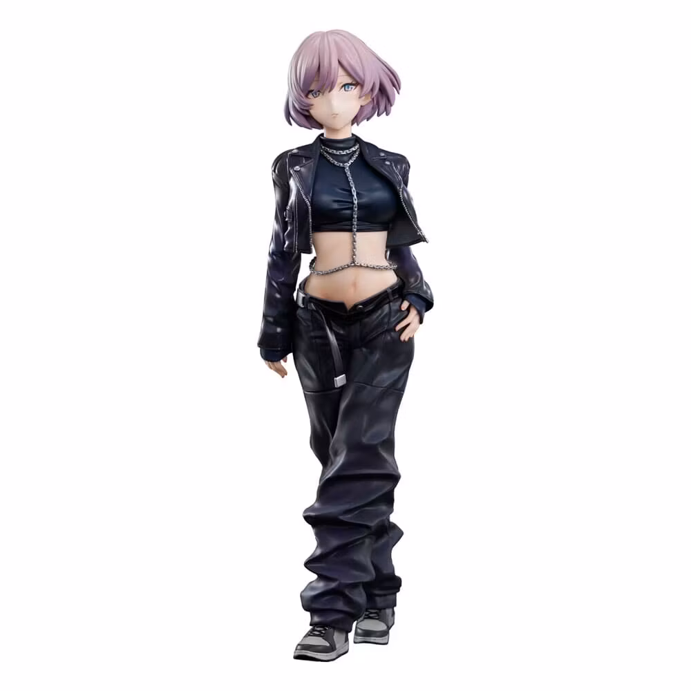 Gridman Universe Zozo Black Collection Statue PVC Mujina 25 cm   