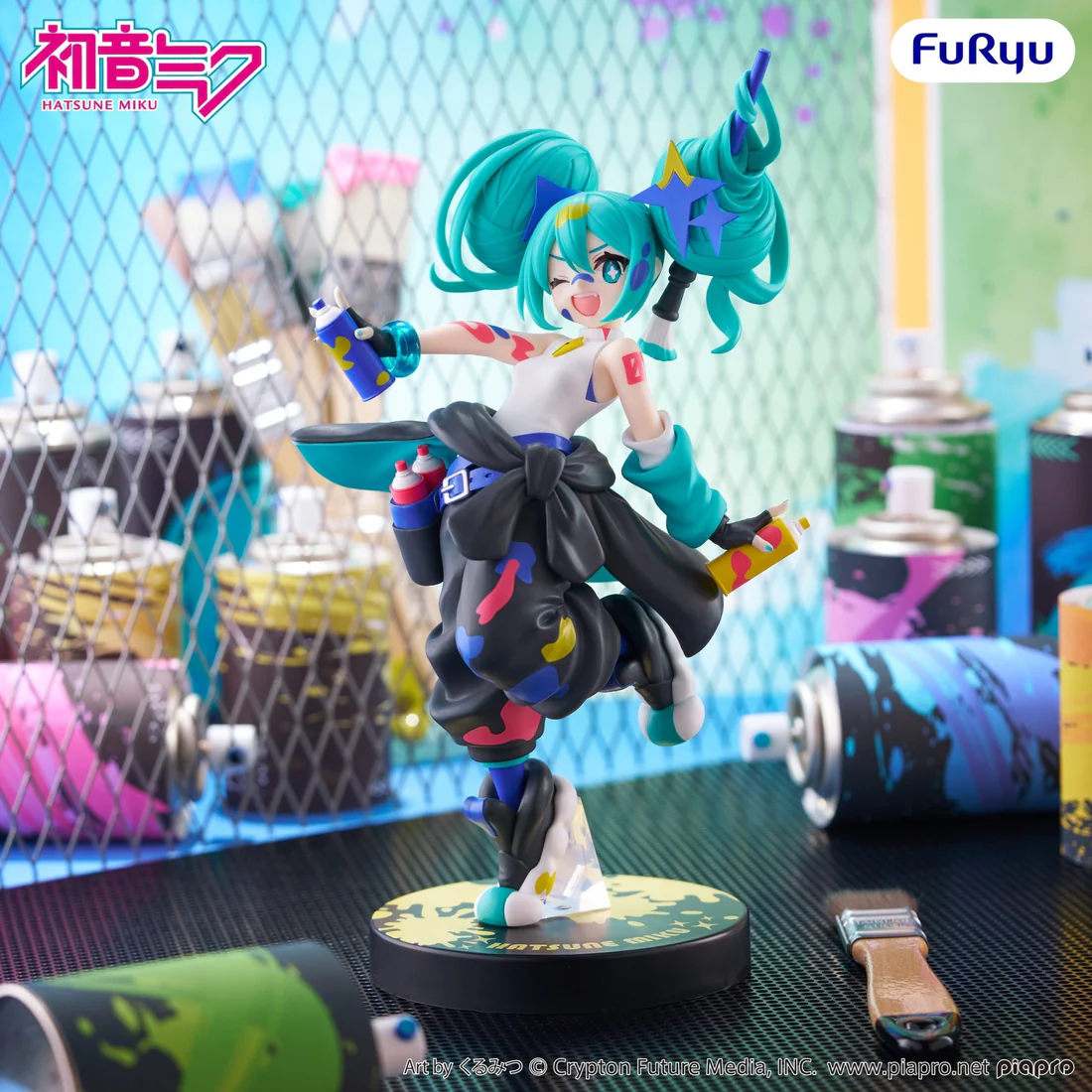 Hatsune Miku Series: Mutchuto - Paint Girl - Another Color ver.