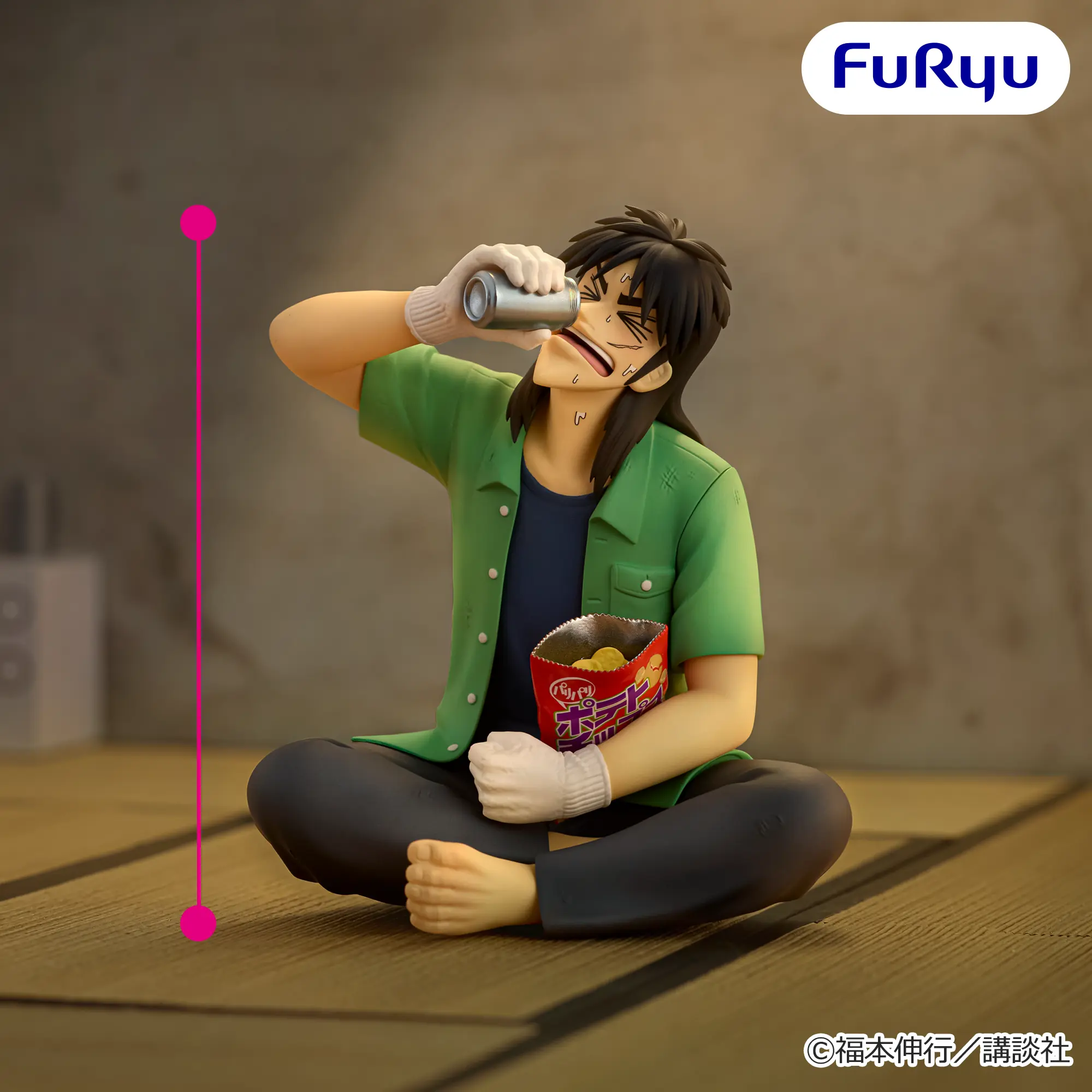 Kaiji Series Noodle Stopper Figure - Kaiji -