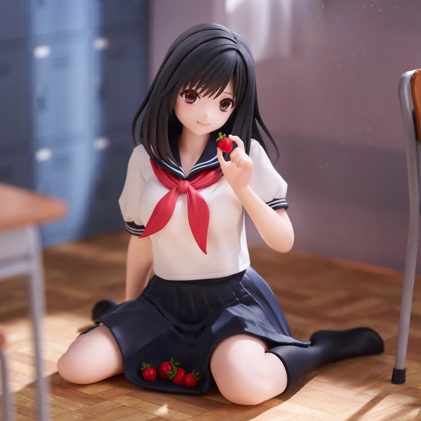 "Ichigo 100%" Desktop Cute Figure: Aya Tojo ~School Uniform Ver.~