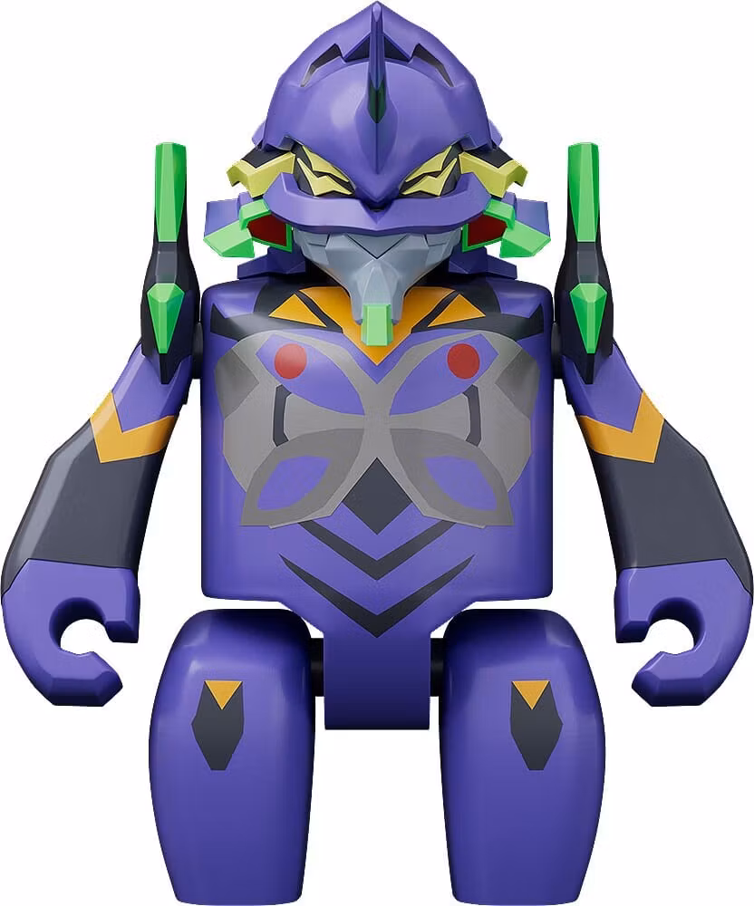 Rebuild of Evangelion Brickroid Action Figure Evangelion Production Model-13 5 cm   