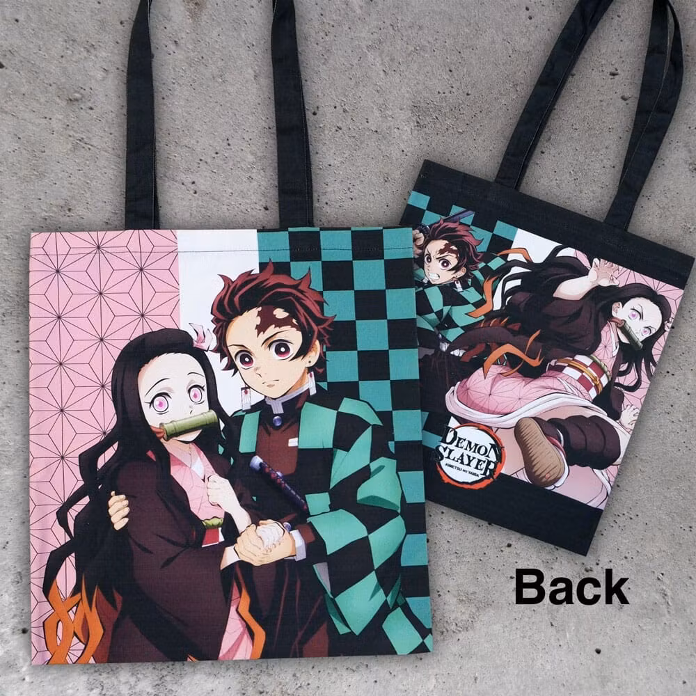 Demon Slayer: Kimetsu no Yaiba Tote Bag Tanjiro & Nezuko 