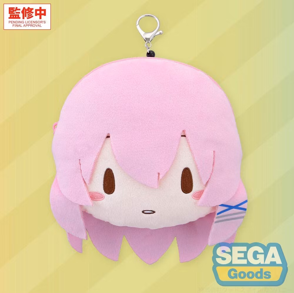 Hatsune Miku: Coloful Stage! Plush Keychain Megurine Luka School Sekai 15 cm
