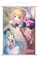 Hatsune Miku Wallscroll 08 Wonderland 2 60 x 90 cm