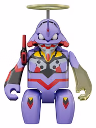 PREORDER - Rebuild of Evangelion Brickroid Mini Figure Evangelion Test Type-01 Pseudo DMS Phase 5 cm