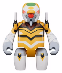 PREORDER - Rebuild of Evangelion Brickroid Mini Figure Evangelion Proto Type-00' 5 cm