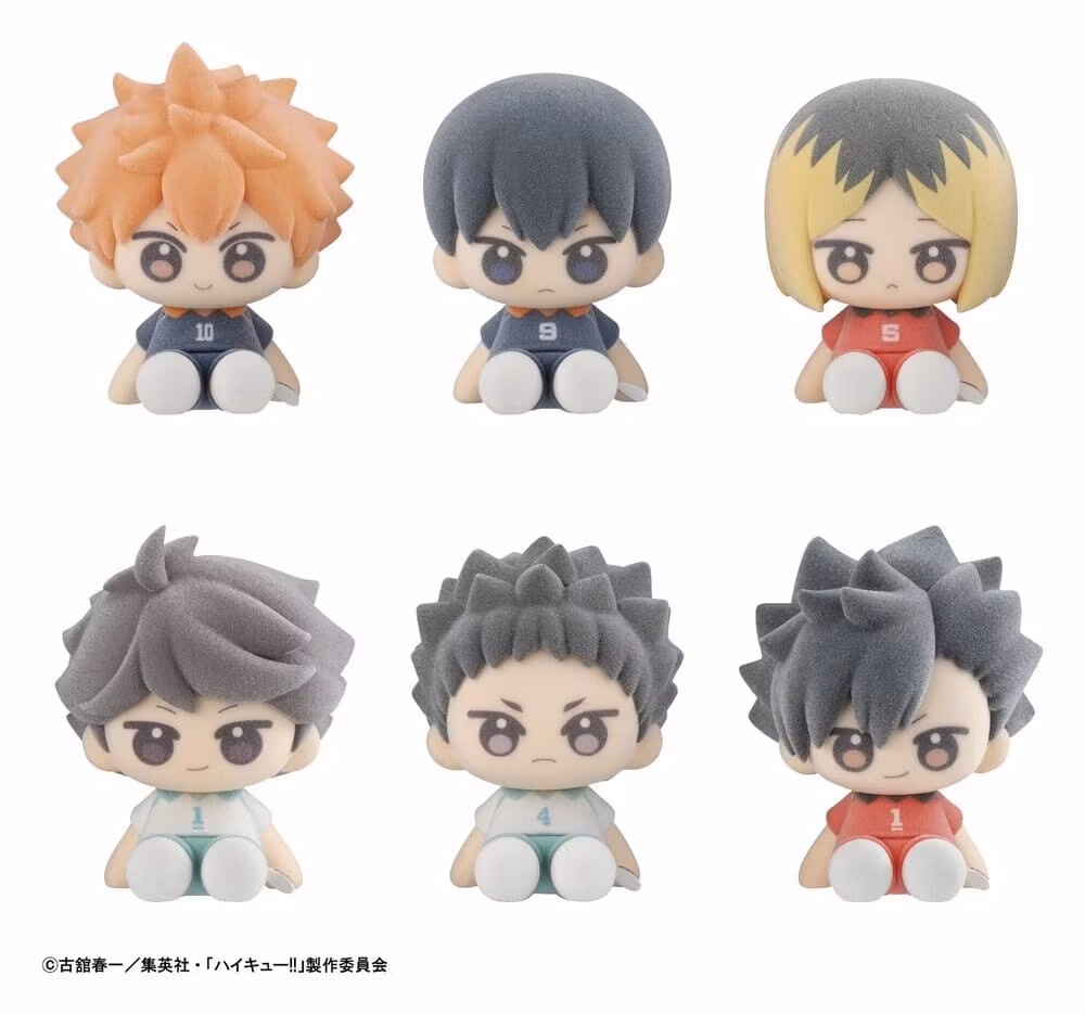 Haikyu!! Nuippo Mini Figures 6 cm Blind Box Display (6)