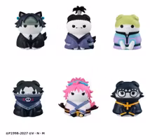 Hunter x Hunter Mega Cat Project Mini Figures Nyanter x Nyanter the Phantom Troupe x Cat 3 cm Blind Box Display (8)