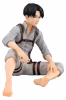 Attack on Titan G.E.M. Series PVC Figure Squad Captain Levi Palm Size 9 cm