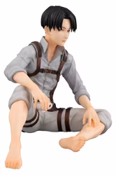 PREORDER - Attack on Titan G.E.M. Series PVC Figure Squad Captain Levi Palm Size 9 cm