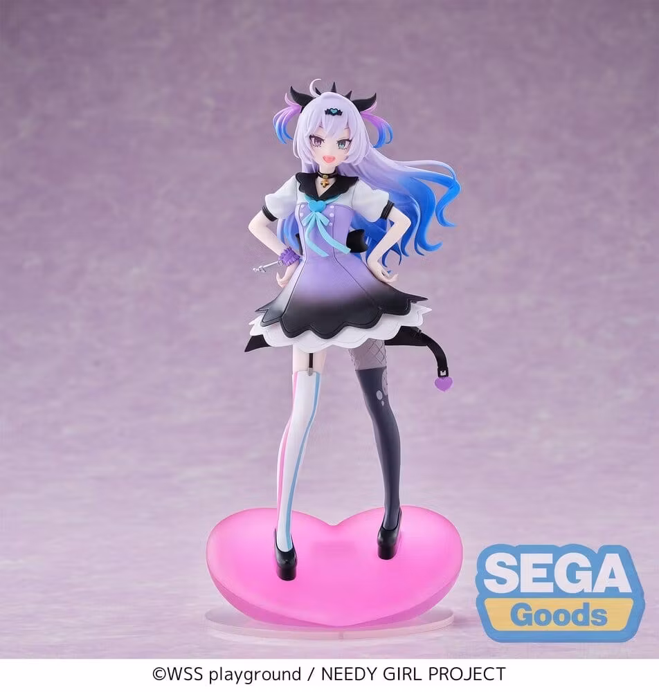 Needy Girl Overdose XStellar PVC Figure PURPLE LOLLIPOP 20 cm