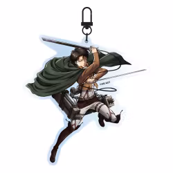 PREORDER - Attack on Titan Acrylic Keychain Levi