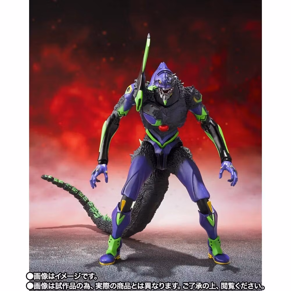 Evangelion S.H.MonsterArts Action Figure Test Type-01 "G" Awakening Form 15 cm