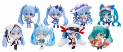 Character Vocal Series 01: Hatsune Miku Mini Figures Snow Miku All Stars Collection Vol. 1 8 cm Blind Box Assortment (8)