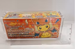 Evoretro Magnetic Acrylic Display Case for Pokémon Center Japanese Special Poncho Pikachu Box