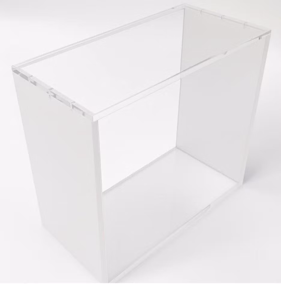 Evoretro Magnetic Acrylic Display Case for ETB with Colored Sides - White