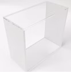 PREORDER - Evoretro Magnetic Acrylic Display Case for ETB with Colored Sides - White