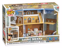 One Piece Bitty POP! Bitty Box Display with 2 Vinyl Figures Going Merry