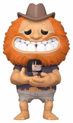 PREORDER - One Piece Super Sized POP! Animation Vinyl Figure Saul w/ Nico Robin 15 cm