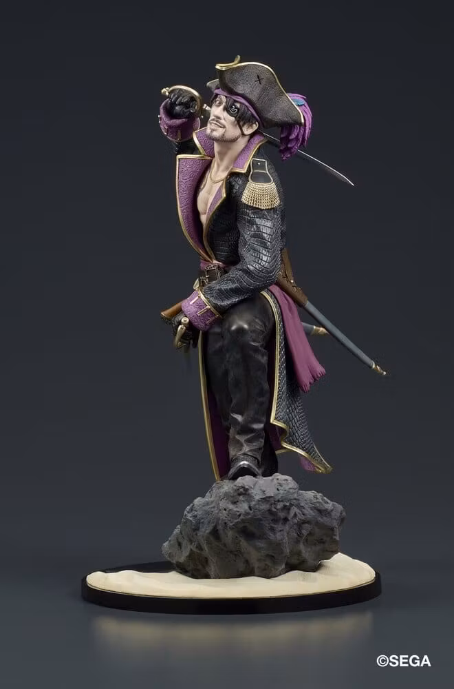 Like a Dragon: Pirate Yakuza in Hawaii DIGSTA PVC Figure Captain Majima (Goro Majima) 18 cm