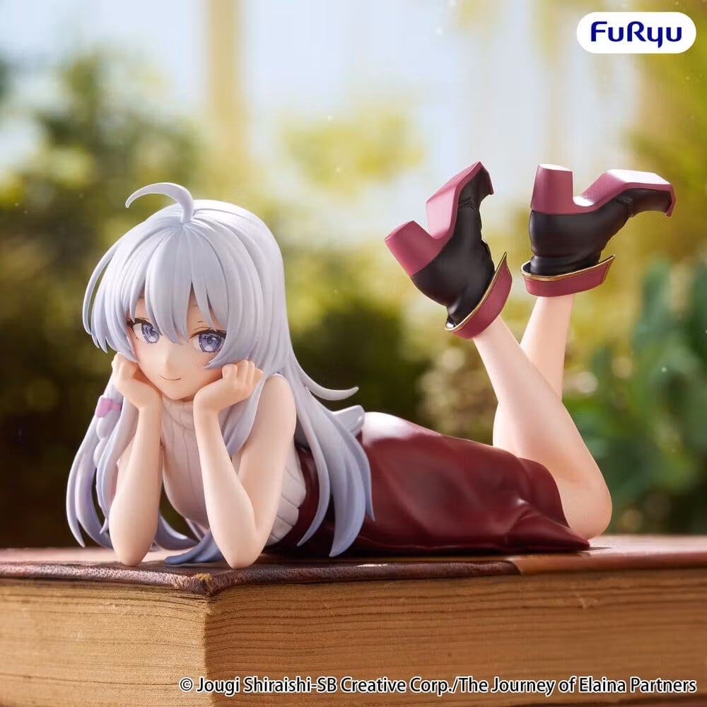 The Journey of Elaina Noodle Stopper PVC Figure Elaina Lying Down Ver. 11 cm