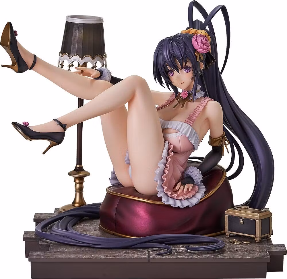 High School DxD PVC Figure 1/6.5 Akeno Himejima Light Novel 15th Anniversary ver. (Renewal Package Edition) 17 cm