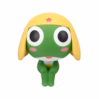 Sergeant Frog Look Up PVC Statue Keroro 11 cm